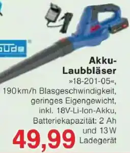 Jawoll Akku- Laubbläser Angebot
