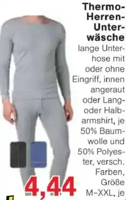 Jawoll Thermo- Herren- Unter- wäsche Angebot