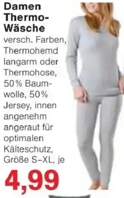 Jawoll Damen Thermo- Wäsche Angebot