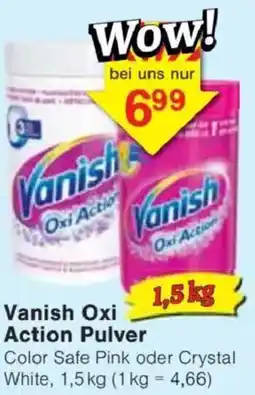Jawoll Vanish Oxi Action Pulver Angebot