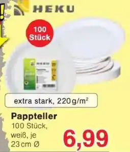 Jawoll HEKU Pappteller 100 Stück Angebot