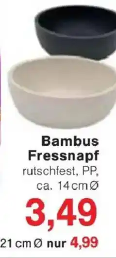 Jawoll Bambus Fressnapf Angebot