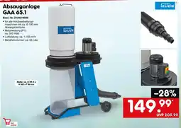 Netto Marken-Discount Absauganlage GAA 65.1 Güde Angebot