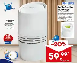 Netto Marken-Discount PHILIPS Luftbefeuchter HU4706/11 Angebot