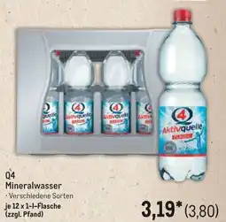 METRO Q4 Mineralwasser Angebot
