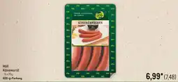 METRO Höll Käsewurst Angebot