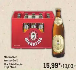 METRO Meckatzer Weiss-Gold Angebot