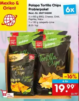 Netto Marken-Discount Palapa Tortilla Chips Probierpaket Angebot