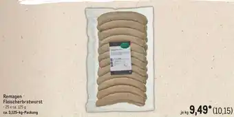 METRO Remagen Fleischerbratwurst Angebot