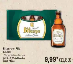METRO Bitburger Pils Stubbi Angebot