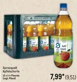 METRO Spreequell Apfelschorle Angebot