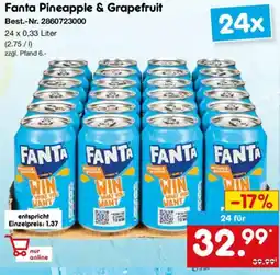Netto Marken-Discount Fanta Pineapple & Grapefruit Angebot