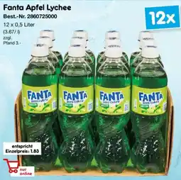 Netto Marken-Discount Fanta Apfel Lychee Angebot