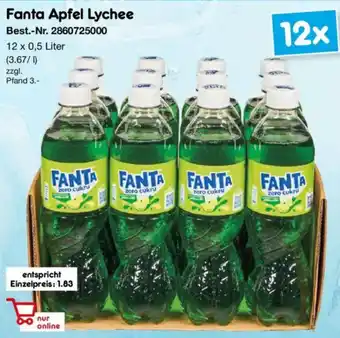 Netto Marken-Discount Fanta Apfel Lychee Angebot