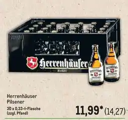 METRO Herrenhäuser Pilsener Angebot