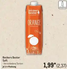 METRO Beckers Bester Saft Angebot