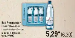 METRO Bad Pyrmonter Mineralwasser Angebot