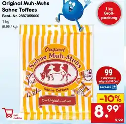 Netto Marken-Discount Original Muh-Muhs Sahne Toffees Angebot