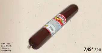 METRO Altmärker Lose Wurst Angebot