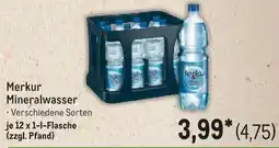 METRO Merkur Mineralwasser Angebot