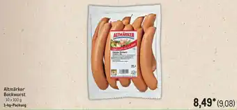 METRO Altmärker Bockwurst Angebot