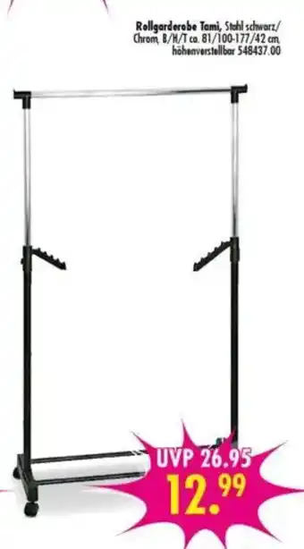 Möbel Boss Rollgarderobe Tami Angebot