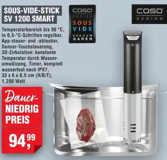 Handelshof casa Sous-vide-stick SV 1200 smart Angebot