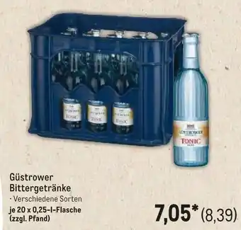 METRO Güstrower Bittergetränke Angebot