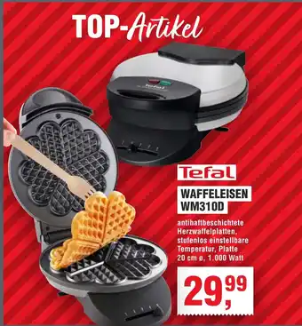Handelshof Tefal waffeleisen WM310D Angebot