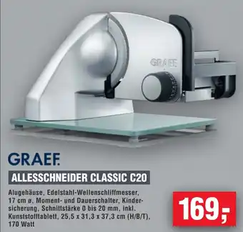Handelshof GRAEF. allesschneider classic c20 Angebot