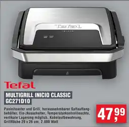 Handelshof Tefal multigrill inicio classic GC271D10 Angebot