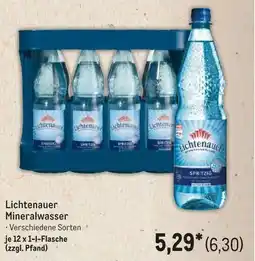 METRO Lichtenauer Mineralwasser Angebot