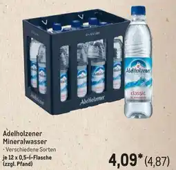 METRO Adelholzener Mineralwasser Angebot
