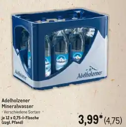 METRO Adelholzener Mineralwasser Angebot
