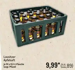 METRO Lausitzer Apfelsaft Angebot