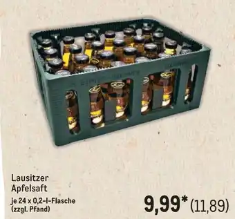 METRO Lausitzer Apfelsaft Angebot