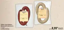 METRO Pfälzer Spezialitäten Blutwurst/Leberwurst Angebot