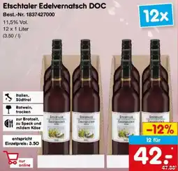Netto Marken-Discount Etschtaler Edelvernatsch DOC Angebot