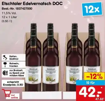 Netto Marken-Discount Etschtaler Edelvernatsch DOC Angebot