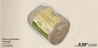 METRO Pfälzer Spezialitäten Saumagen Angebot
