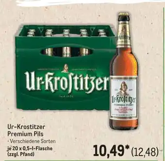 METRO Ur-Krostitzer Premium Pils Angebot
