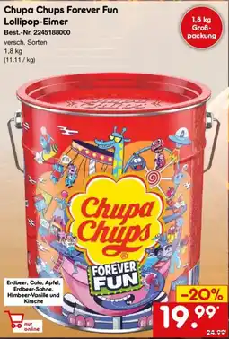 Netto Marken-Discount Chupa Chups Forever Fun Lollipop-Eimer Angebot
