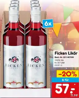 Netto Marken-Discount Ficken Likör Angebot