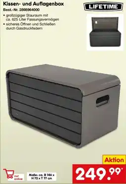 Netto Marken-Discount LIFETIME Kissen- und Auflagenbox Angebot