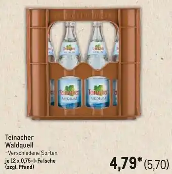 METRO Teinacher Waldquell Angebot