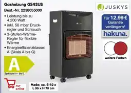 Netto Marken-Discount JUSKYS Gasheizung GS42US Angebot