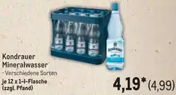 METRO Kondrauer Mineralwasser Angebot