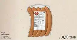 METRO Gugel Fleischwurst Angebot