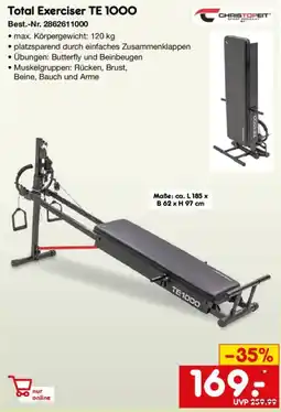 Netto Marken-Discount CHRISTOPEIT SPORT Total Exerciser TE 1000 Angebot