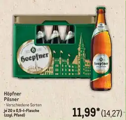 METRO Höpfner Pilsner Angebot